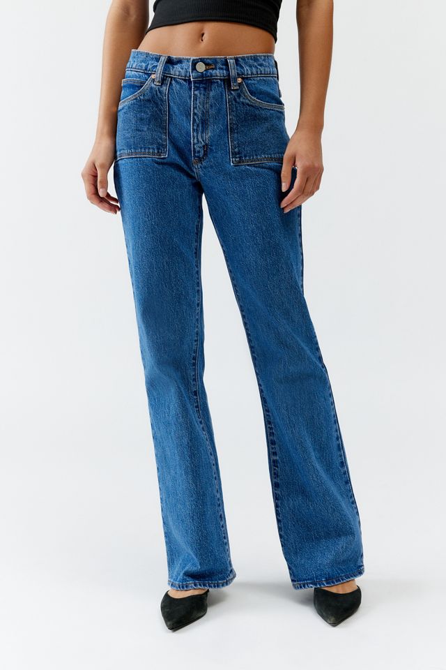 Abrand A5 Big Stitch Jean Frank Washed Black