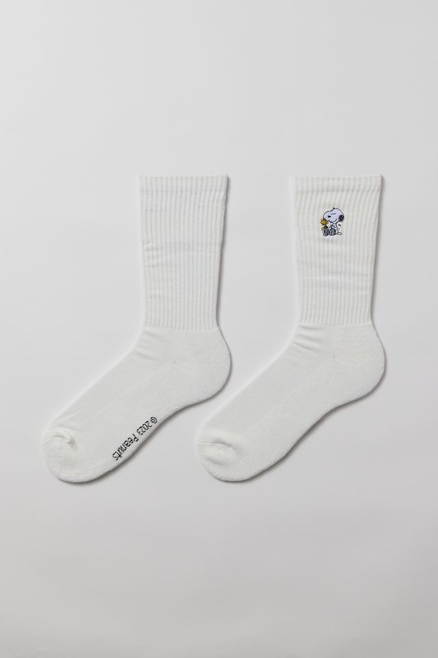 Peanuts Snoopy & Woodstock Friends Crew Sock | Urban Outfitters
