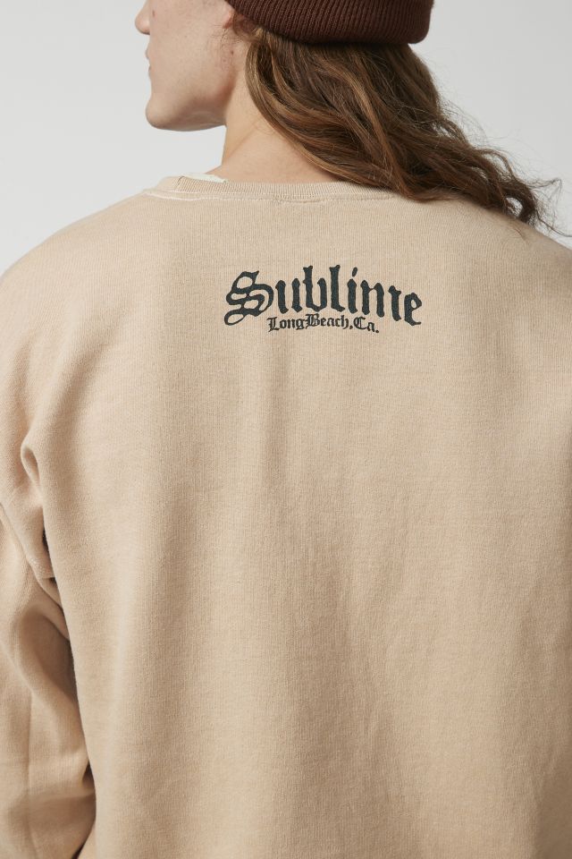 Sublime Sun Oversized Crew Neck Sweatshirt  Urban outfitters clothes,  Sweatshirts, Crew neck sweatshirt