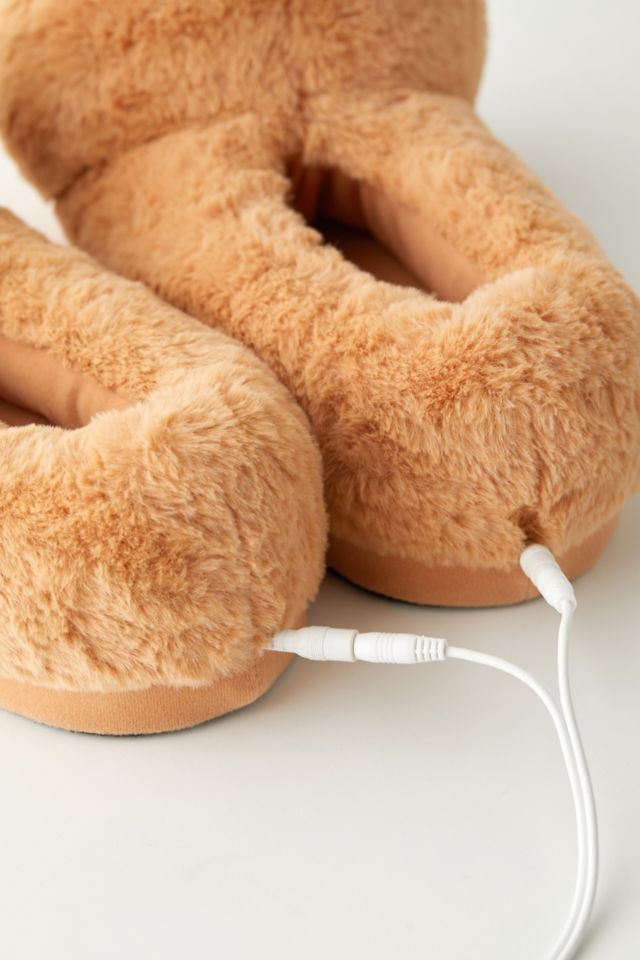 Smoko Yeti Heated Plushie Slippers #3
