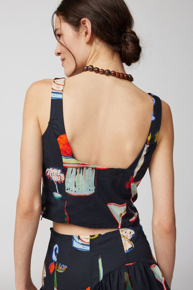 Lisa Says Gah Ophelia Lace-Up Corset Top #2