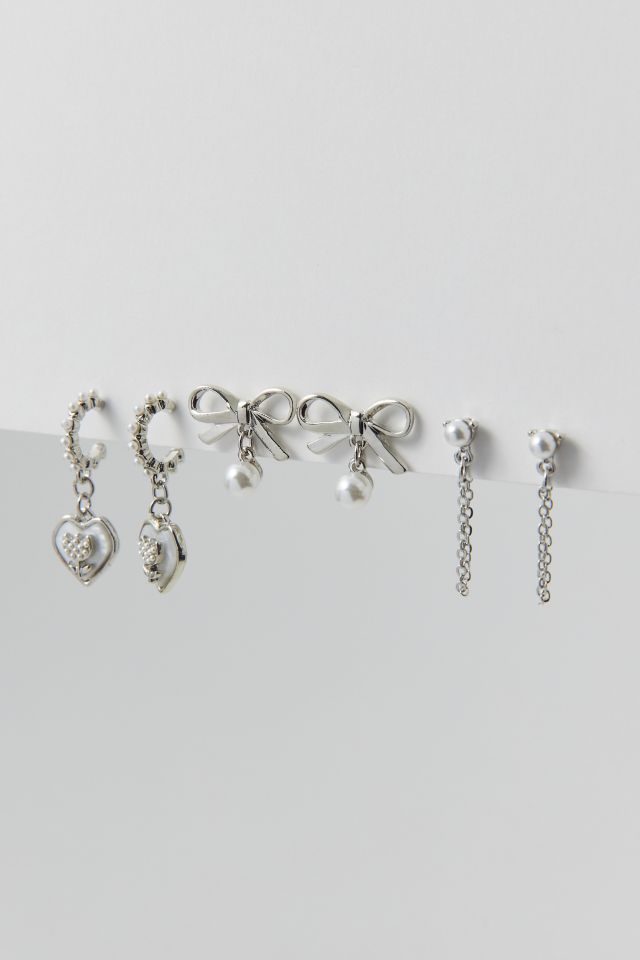 Delicate Fairy Charm Hoop Earring  Urban Outfitters Japan - Clothing,  Music, Home & Accessories