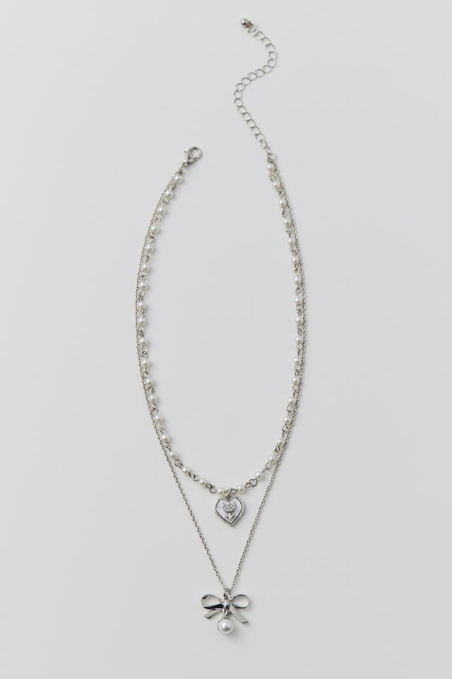 Margot Delicate Pearl Layering Necklace #2