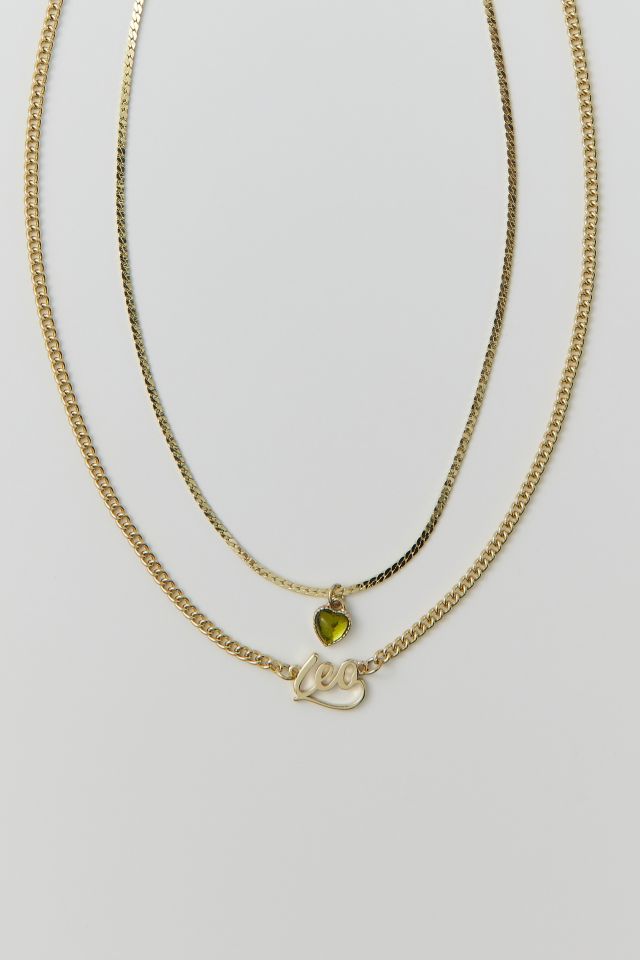 Zodiac sign necklace hot sale urban outfitters