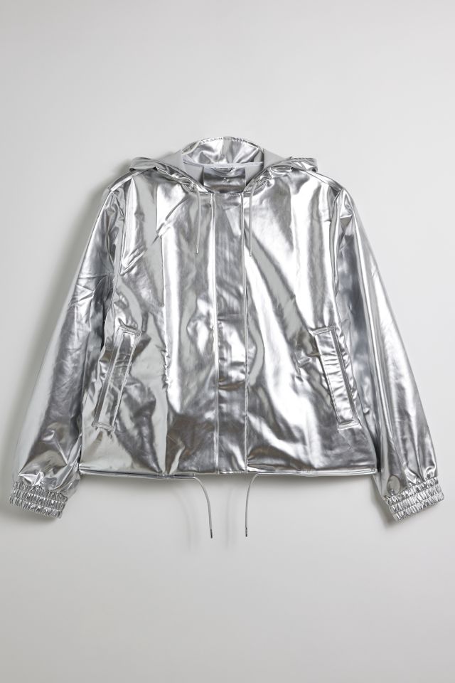 RAINS Cropped String Waterproof Jacket #1