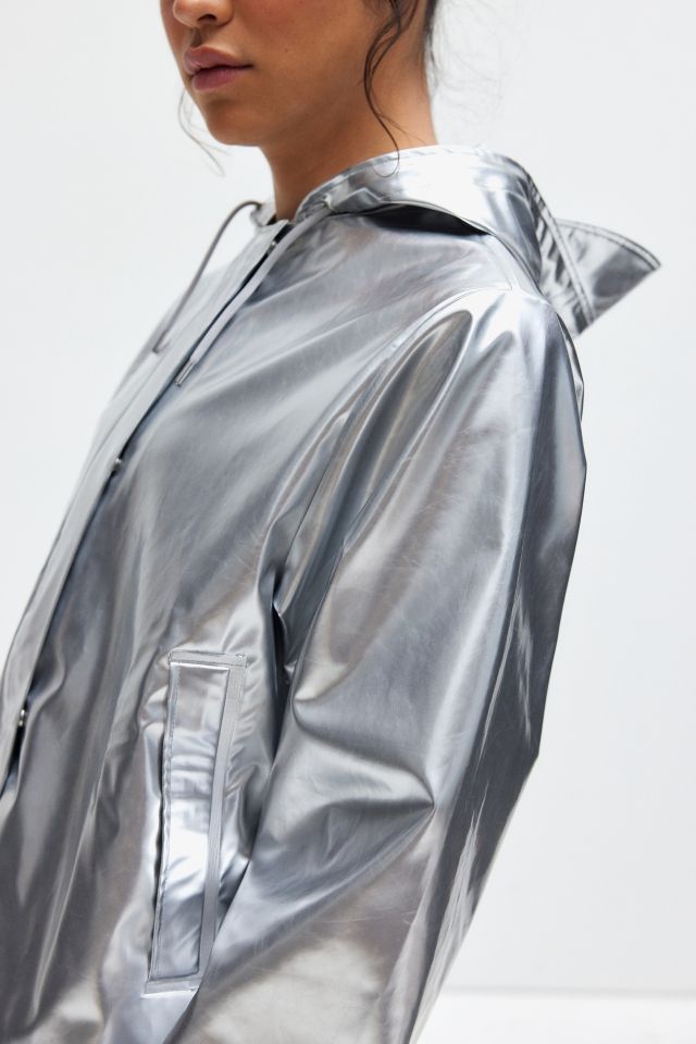 RAINS Cropped String Waterproof Jacket #4