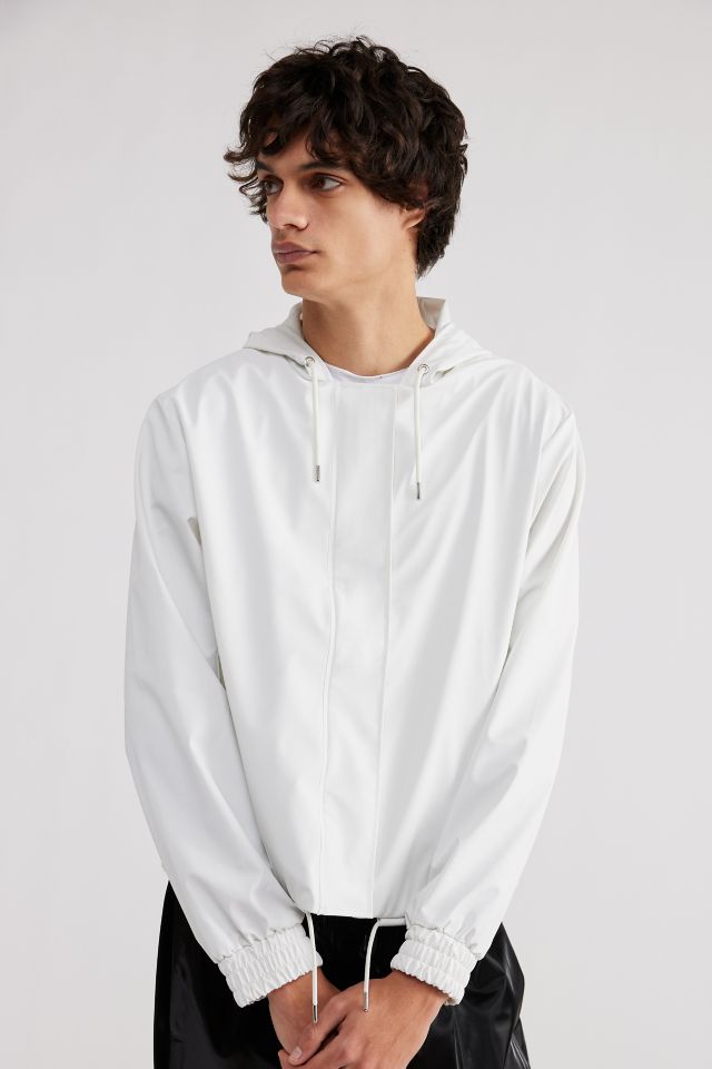 RAINS Cropped String Waterproof Rain Jacket #1