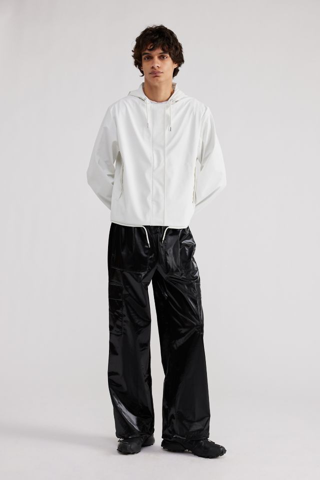 RAINS Cropped String Waterproof Rain Jacket #3