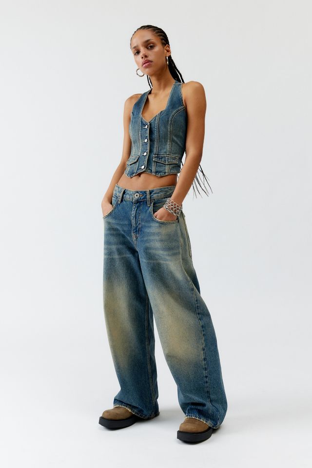Abrand Zola Denim Vest #1