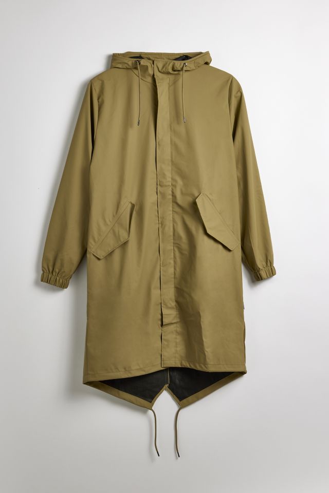 RAINS Fishtail Waterproof Parka Jacket #1