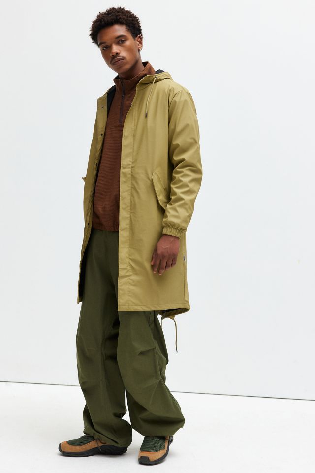 RAINS Fishtail Waterproof Parka Jacket #3