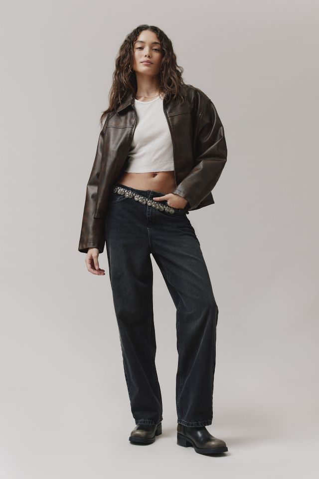 BDG Bella Baggy No-Waistband Jean | Urban Outfitters