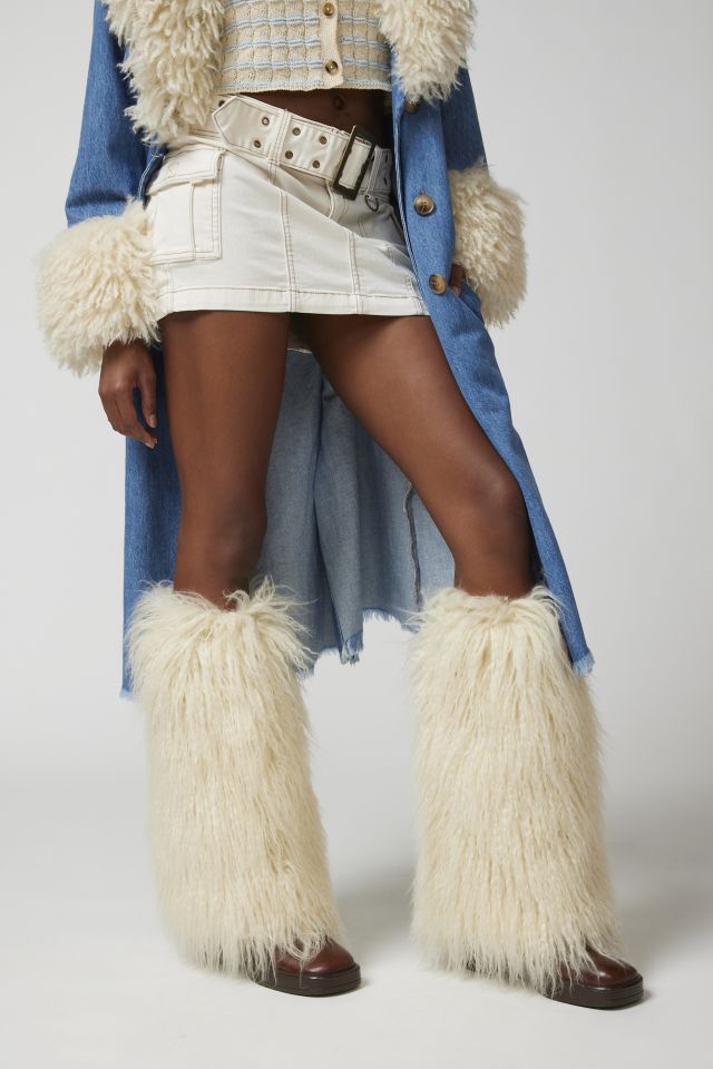 Mega Fluff Leg Warmer #1