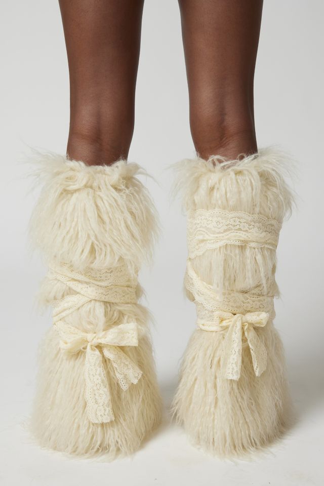Mega Fluff Leg Warmer #4