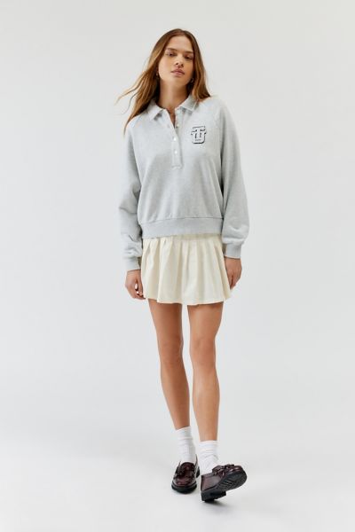 The Upside Soho Elle Varsity Polo Sweater