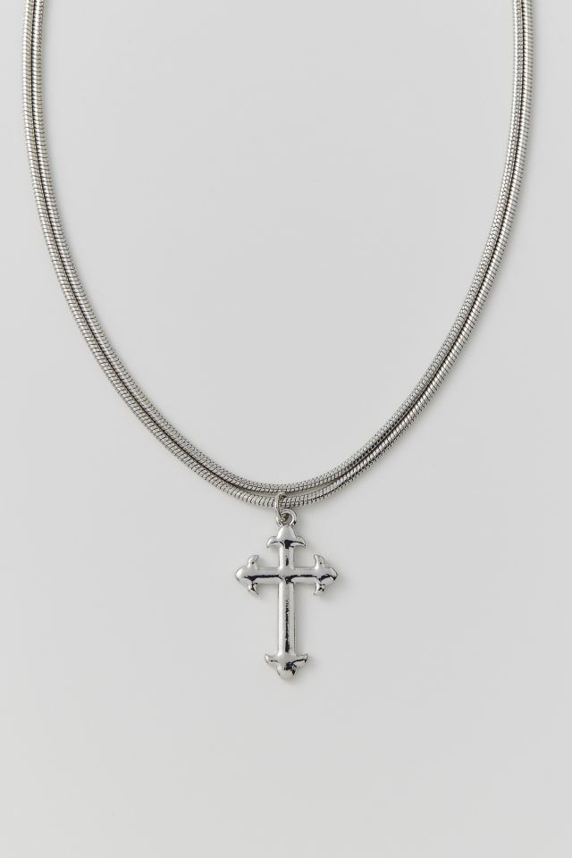Necklace Delicate Urban Outfitters | Charm Cross