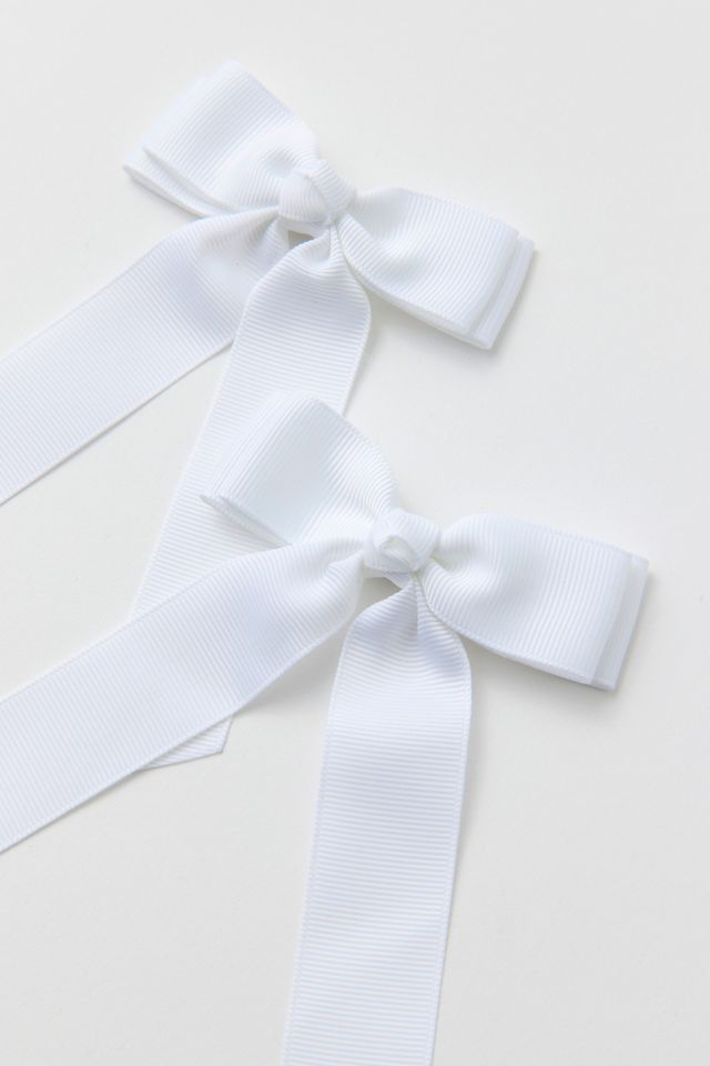 Mini Grosgrain Ribbon Hair Bow Clip Set #3
