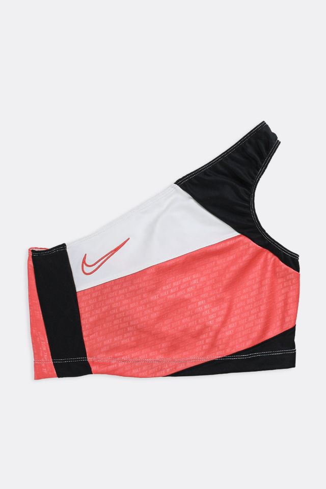 Frankie Collective Rework Nike Lace Up One Shoulder Tank