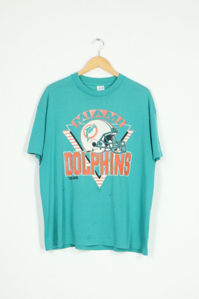 Vintage - Men - Champion Miami Dolphins Crewneck - Teal