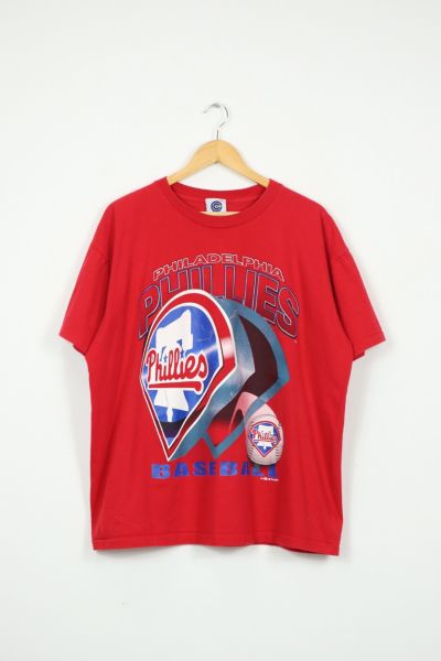 Urban Outfitters Mlb Philadelphia Phillies Baby Tee in Red