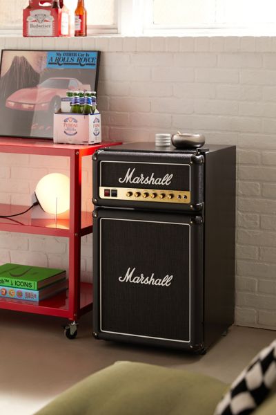 Marshall mini fridge🔥🔥#roomdecor #roomaccessories