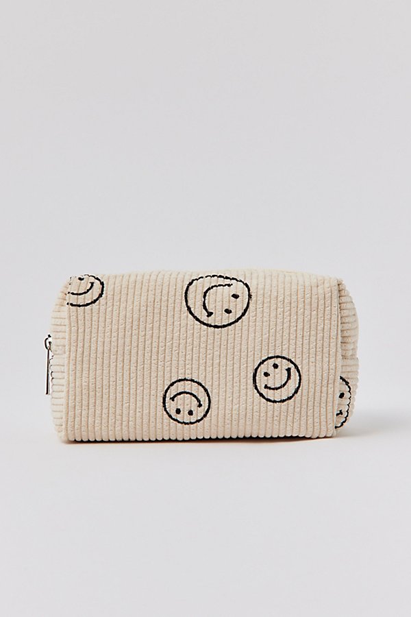 Urban Outfitters Happy Makeup Bag In White At