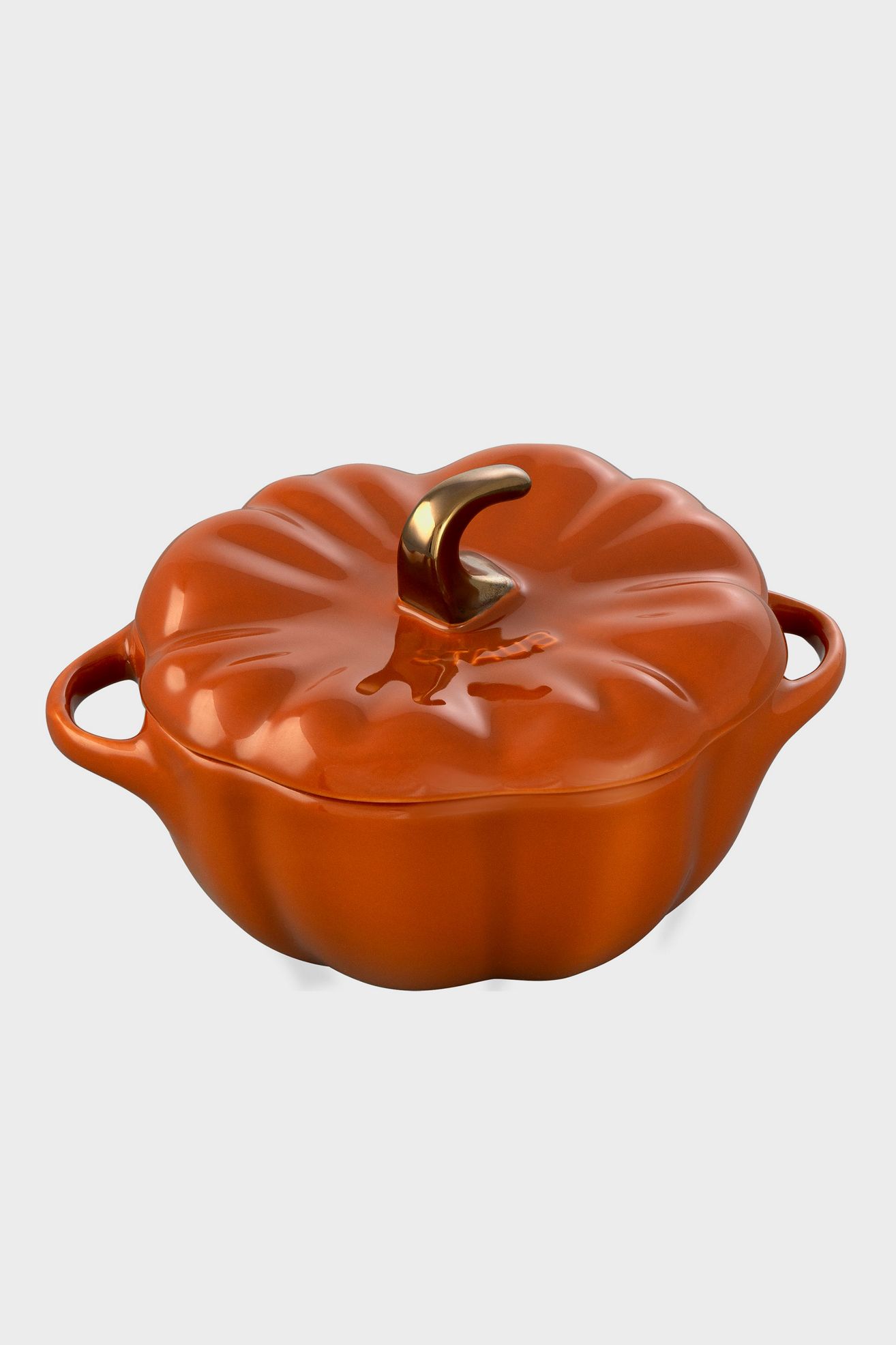 STAUB Ceramic 24-oz Pumpkin Cocotte - Burnt Orange, ONE SIZE