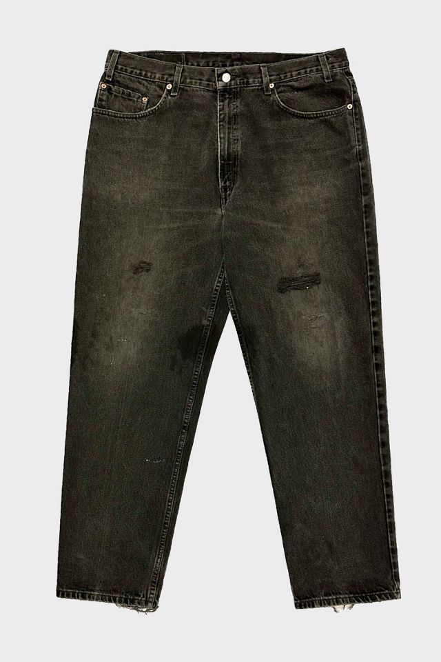 Vintage 1990’s Levi’s USA 550 Baggy Fit Black Denim Jeans | Urban ...
