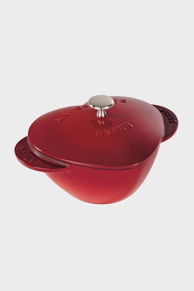 Staub Cast Iron 1.75-qt Heart Cocotte