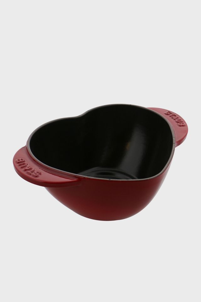Staub Cast Iron 1.75-qt Heart Cocotte