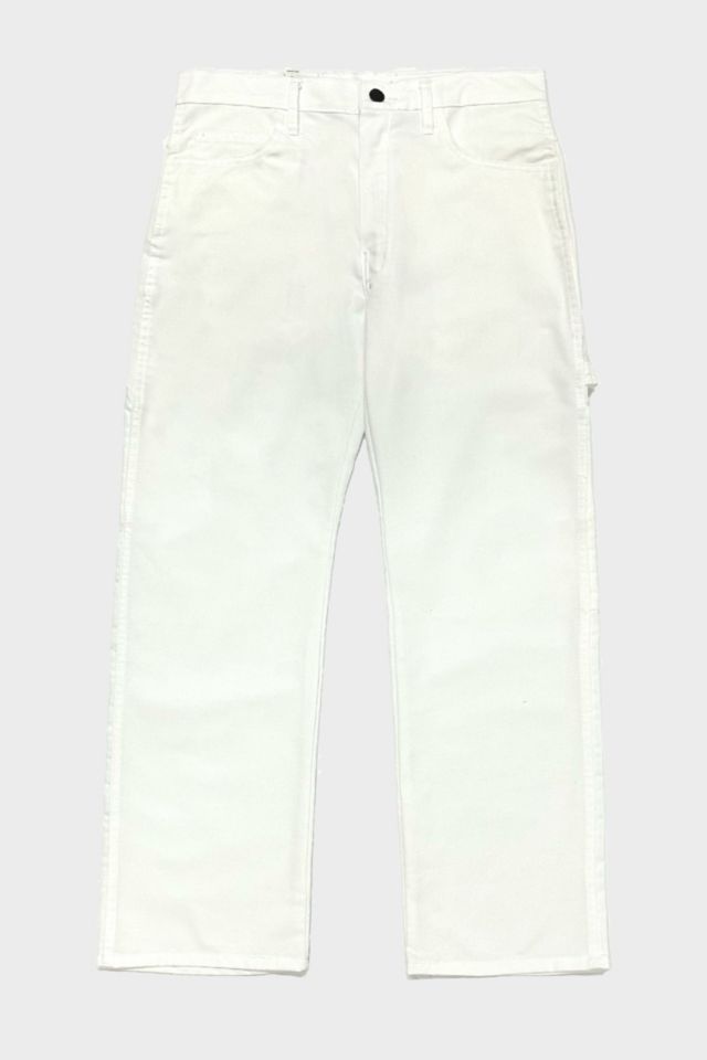 Vintage 1990's Deadstock Dickies White Painter Carpenter Pants