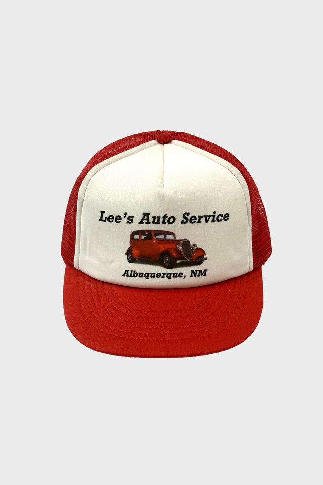 Vintage 1980's Lee's Auto Service Foam Trucker Hat | Urban Outfitters