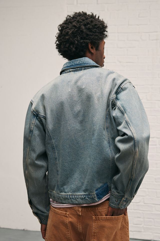 BDG Cropped Denim Zip Jacket | Urban Outfitters
