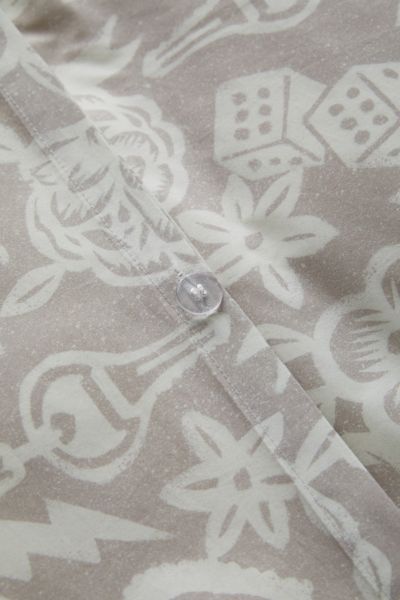 Lucky Stencil Duvet Cover