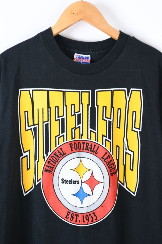 Men's Vintage Pittsburgh Steelers Graphic Tee, Men's Tops