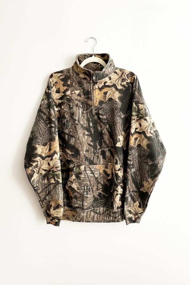 Vintage Camo Mock Neck Sweatshirt | Urban Outfitters