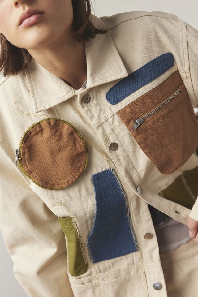 Market Workstation Colorblock Overshirt #3