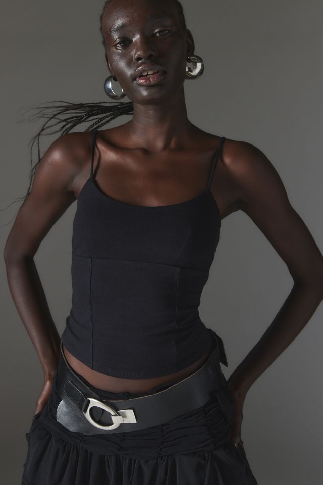 Silence + Noise Strappy-Back Cami #1