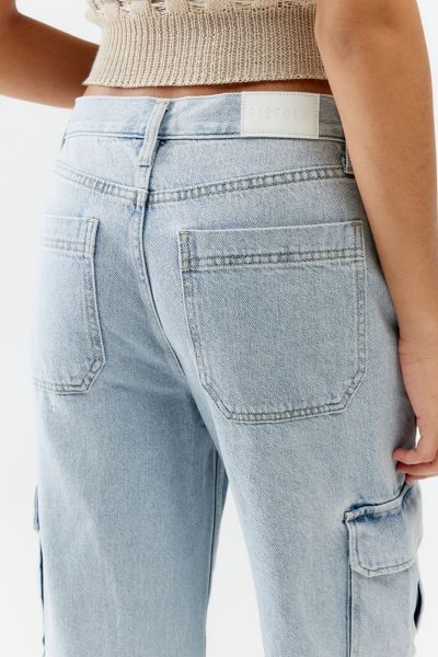 Pistola Milo High-Waisted Wide-Leg Utility Jean