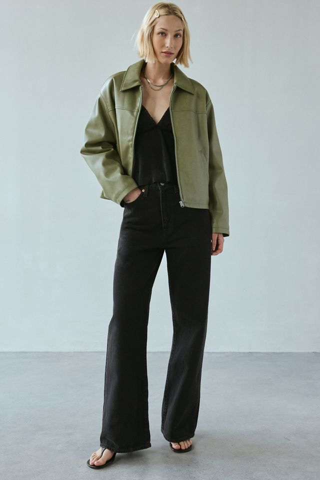 BDG Sasha Faux Leather Car Jacket | Urban Outfitters BDG Sasha Faux Leather Car Jacket | Urban Outfitters