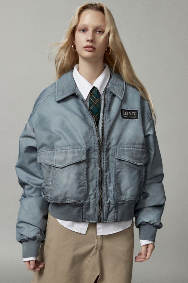 BDG Sydney Nylon Bomber Jacket #3