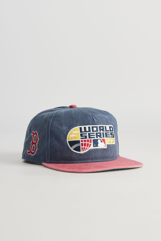 New Era MLB Boston Red Sox The Golfer Snapback Hat #1