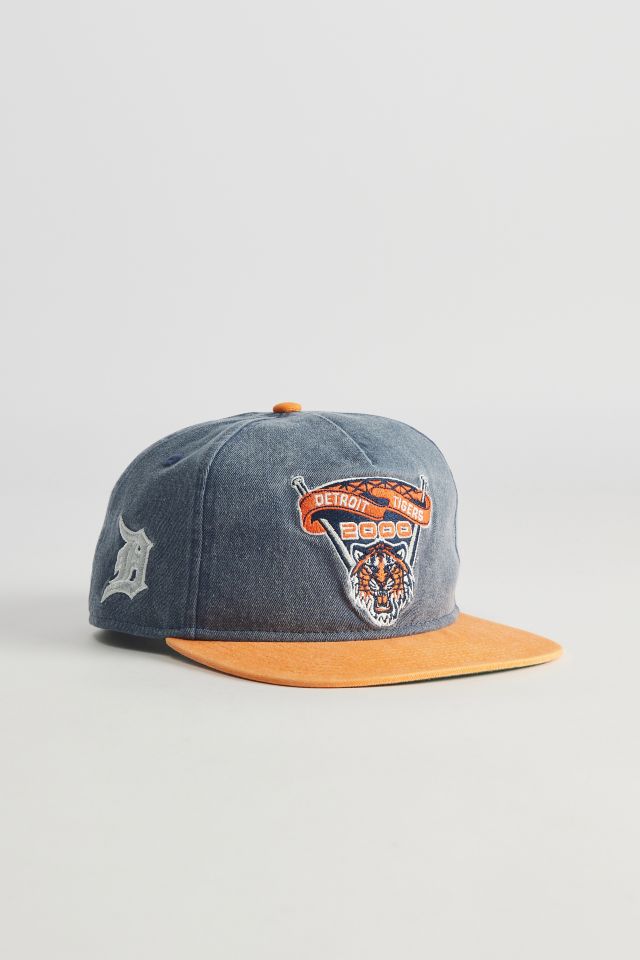 New Era MLB Detroit Tigers The Golfer Pigment Dye Snapback Hat #1