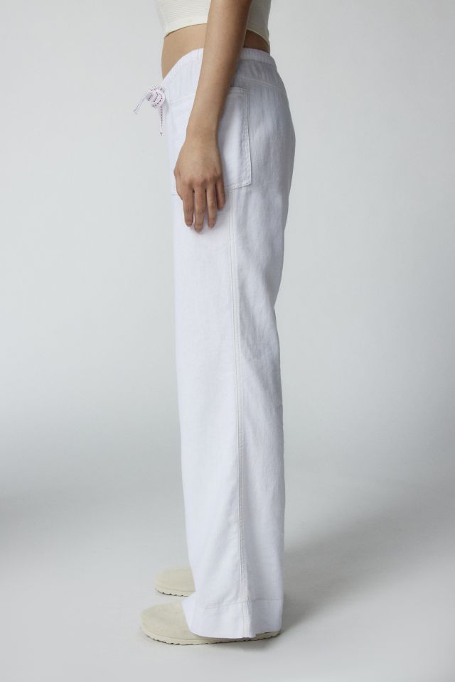 Newport Tall Linen Pant in Oatmeal - Amalli Talli- FINAL SALE