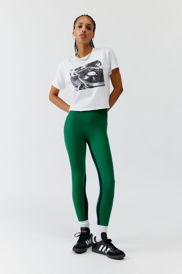 Splits59 Dual High-waisted Legging in Green