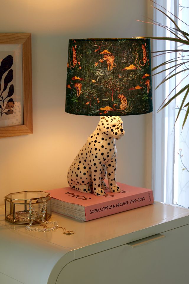 Urban outfitters deals cheetah lamp