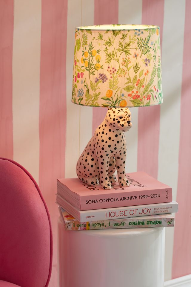 Allover Floral Drum Lamp Shade #1