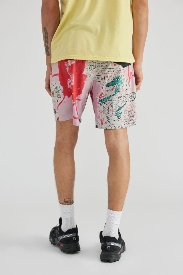Short de Bain Roark Run Amok Passage Motif Art Basquiat #2