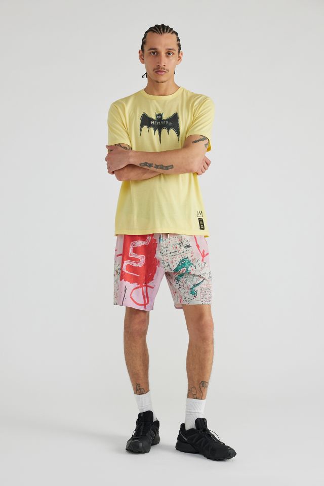 Short de Bain Roark Run Amok Passage Motif Art Basquiat #3