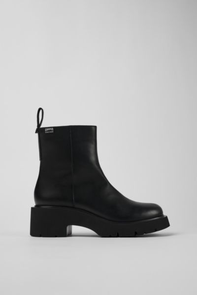 Camper Milah Leather Zip Boot | Urban Outfitters